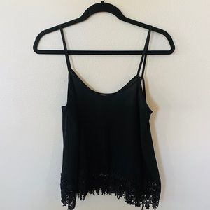 Dressy Black Tank Top